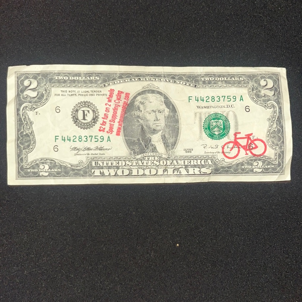 Real Two Dollar Bill!